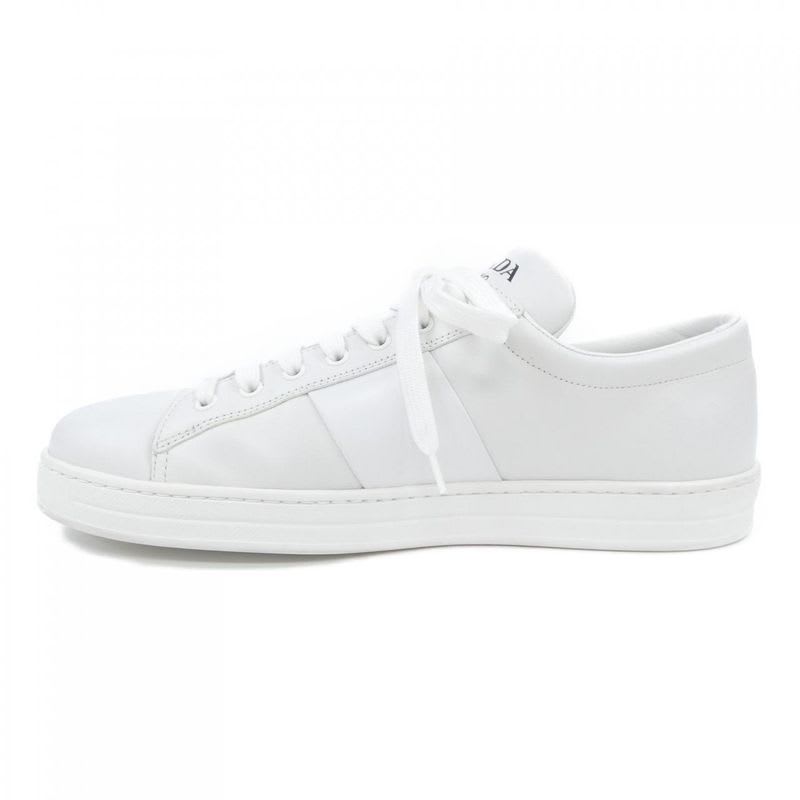 Prada 2 Ee389 Size 10.5 White Sneakers