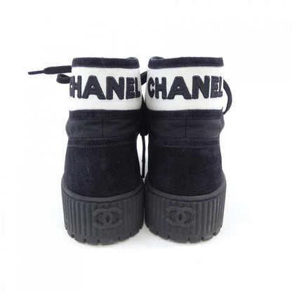 Chanel Lace Up Sneakers