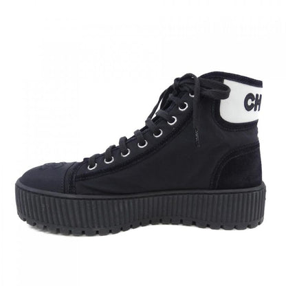 Chanel Lace Up Sneakers