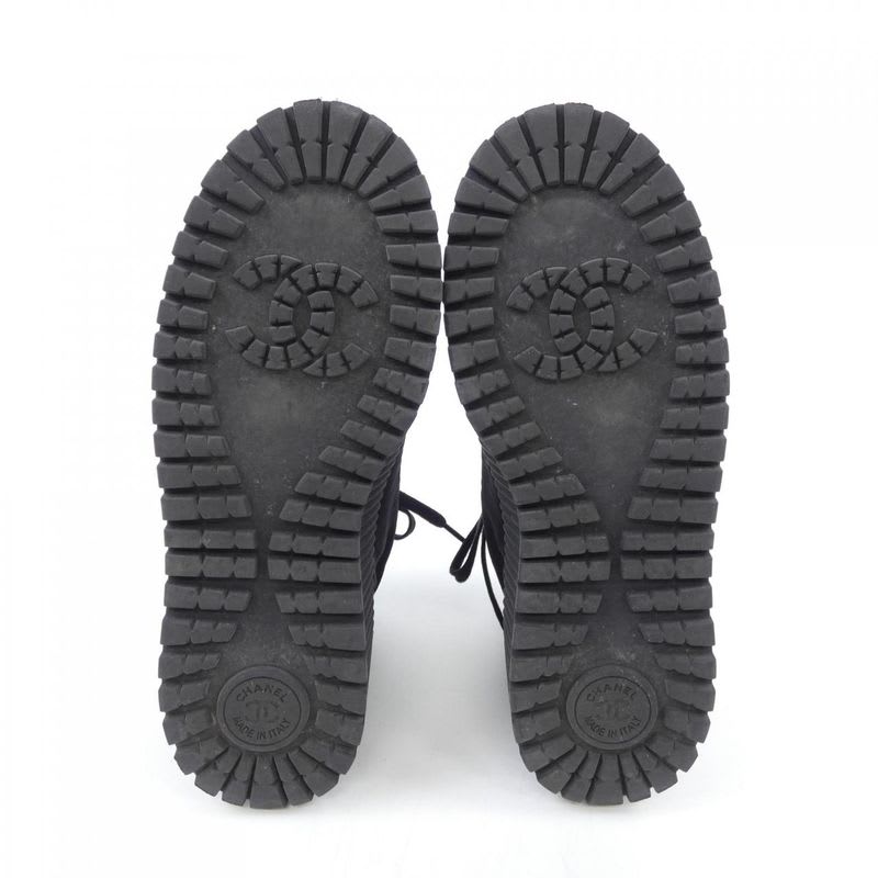 Chanel Lace Up Sneakers