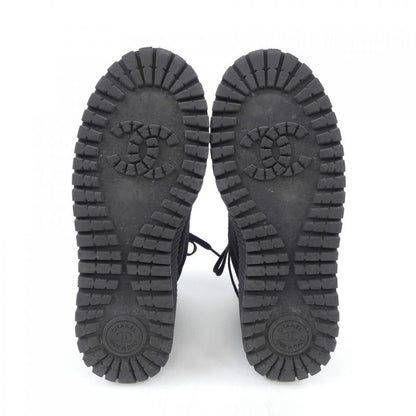 Chanel Lace Up Sneakers