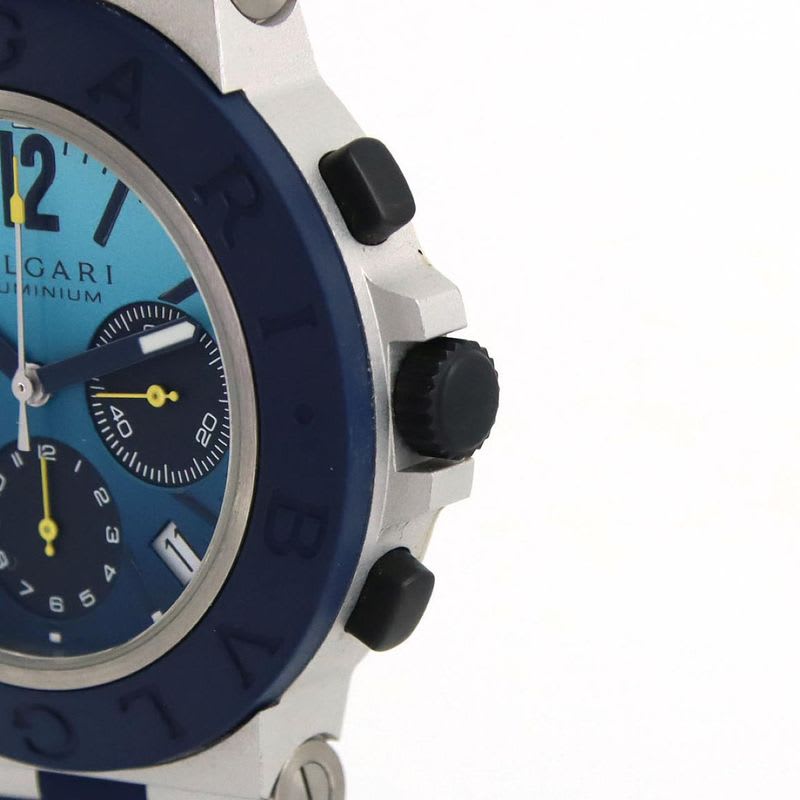 Bvlgari Aluminum Chronograph Capri Limited Bb40 Atch Automatic