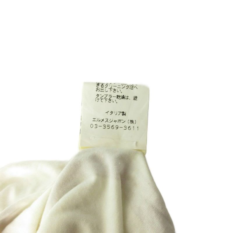 Hermes Margiela Period Cut And Sew Bolduc Pattern Ribbon Long Sleeve
