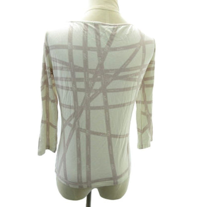 Hermes Margiela Period Cut And Sew Bolduc Pattern Ribbon Long Sleeve