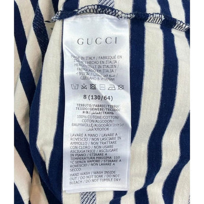 Gucci Short Sleeve Border T-Shirt Kids Size 8