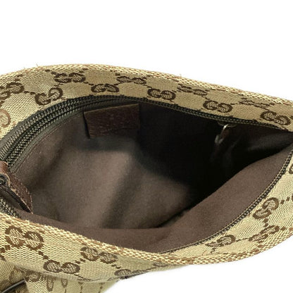 Gucci Shoulder Bag GG Pattern Sherry (web) 146309 Dark Brown X Beige X Multi