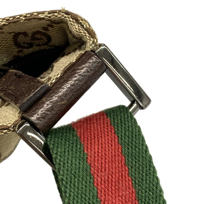 Gucci Shoulder Bag GG Pattern Sherry (web) 146309 Dark Brown X Beige X Multi