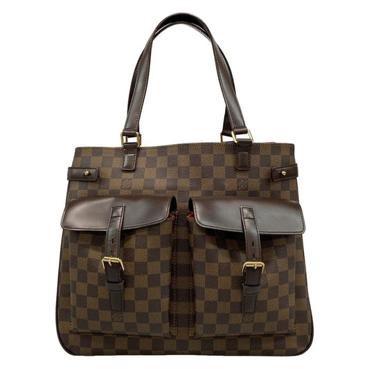 Louis Vuitton Tote Bag Damier Uzes N51128 Ebene