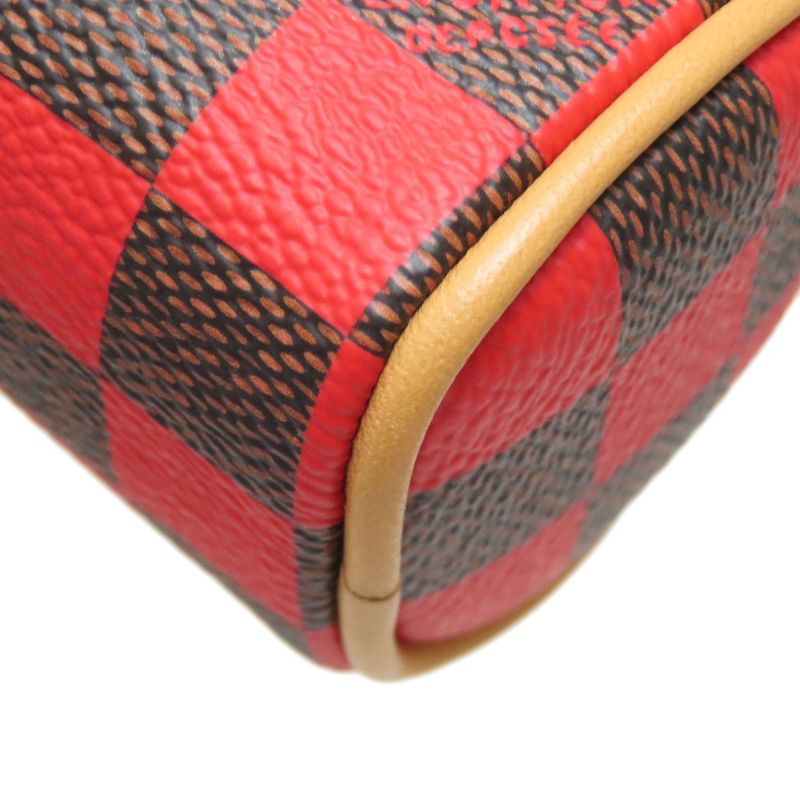 Louis Vuitton M01692 Pouch Damier Pop Mini Speedy Accessory Pouch Damier Canvas