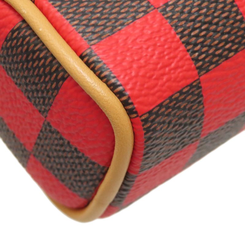 Louis Vuitton M01692 Pouch Damier Pop Mini Speedy Accessory Pouch Damier Canvas