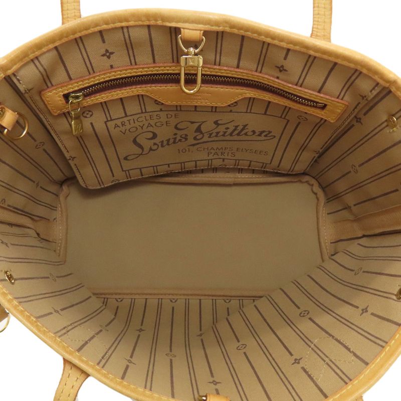 Louis Vuitton M40155 Neverfull PM Handbag Monogram Canvas Women's