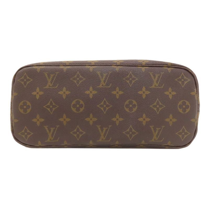 Louis Vuitton M40155 Neverfull PM Handbag Monogram Canvas Women's
