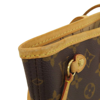 Louis Vuitton M40155 Neverfull PM Handbag Monogram Canvas Women's