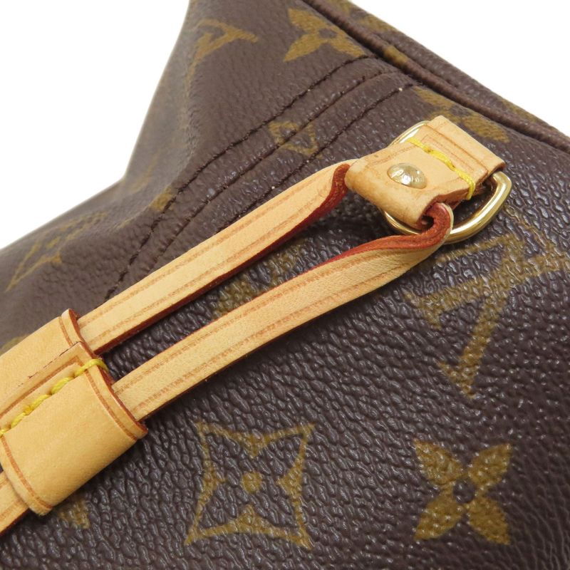 Louis Vuitton M40155 Neverfull PM Handbag Monogram Canvas Women's