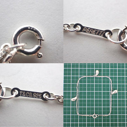 Tiffany & Co 925 Teardrop 3 pc Bracelet