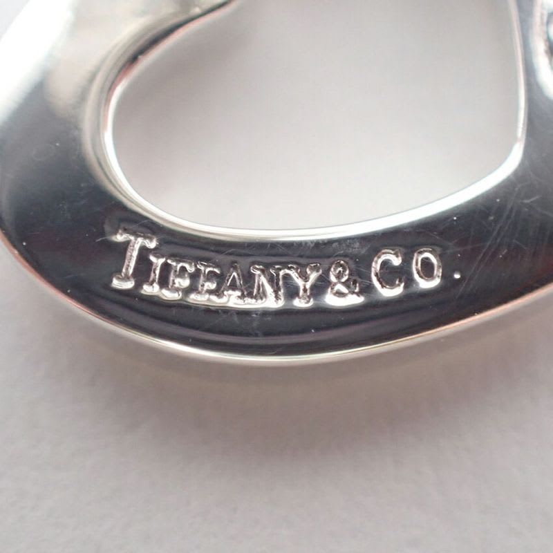Tiffany & Co 925 Metro Heart Earrings
