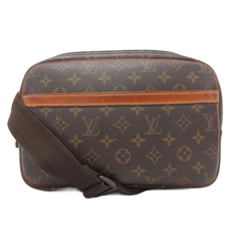 Louis Vuitton Reporter PM Shoulder Bag Crossbody Shoulder Monogram Brown M45254