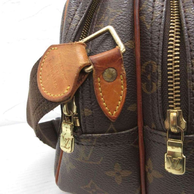 Louis Vuitton Reporter PM Shoulder Bag Crossbody Shoulder Monogram Brown M45254