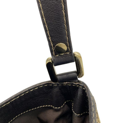 Gucci Shoulder Bag GG Sherry 233608 Beige X Dark Brown X Multi Leather