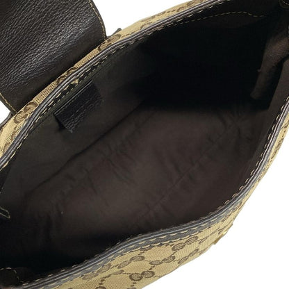 Gucci Shoulder Bag GG Sherry 233608 Beige X Dark Brown X Multi Leather