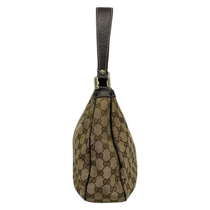 Gucci Shoulder Bag GG Sherry 233608 Beige X Dark Brown X Multi Leather