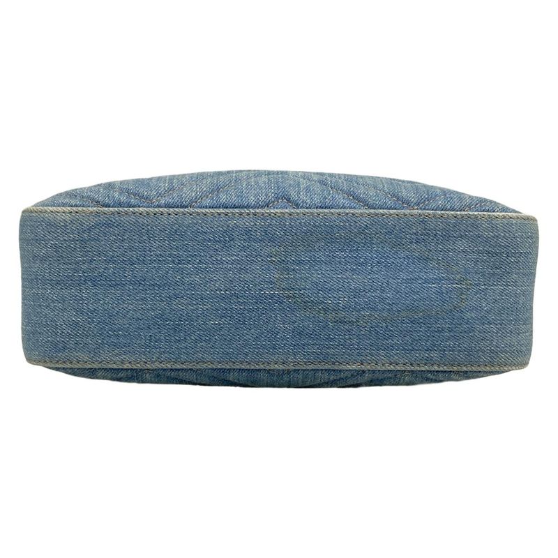 Gucci Shoulder Bag Ggmarmont 447632 Light Blue Pearl Chain Shoulder