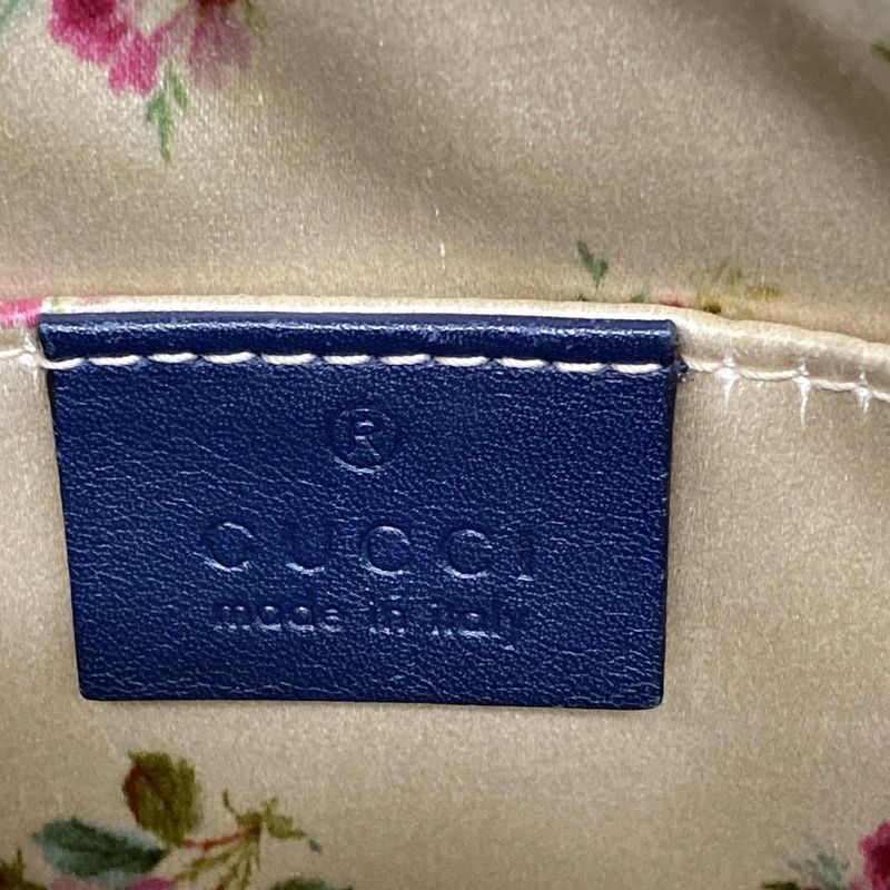 Gucci Shoulder Bag Ggmarmont 447632 Light Blue Pearl Chain Shoulder