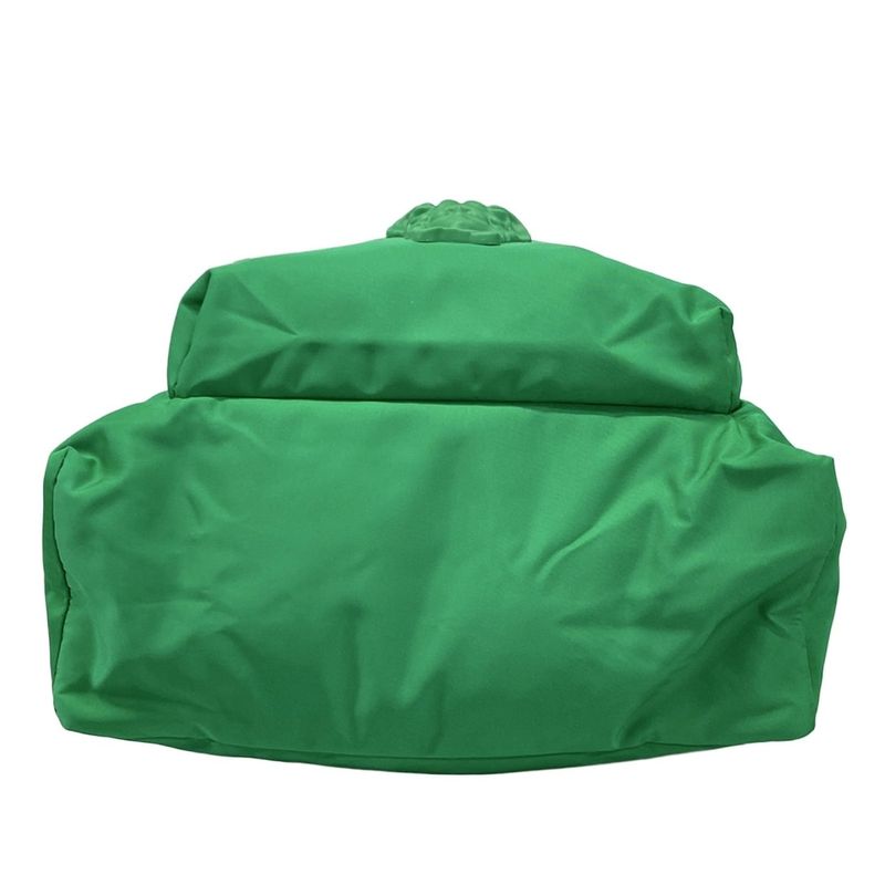 Versace Backpack Sac Medusa Green X Black Leather