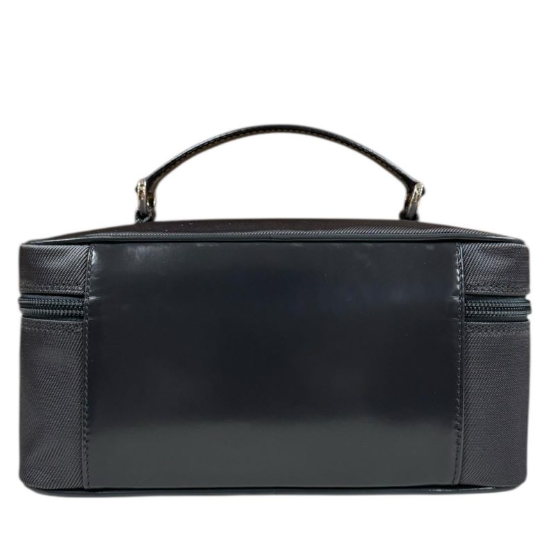 Gucci Vanity Bag Bamboo Handbag Nylon 032・1956・0150 Black Ladies Gucci Used