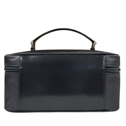 Gucci Vanity Bag Bamboo Handbag Nylon 032・1956・0150 Black Ladies Gucci Used