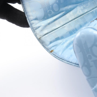 Dior Waist Bag Body Bag Dior × Erl Saddle Bag Oblique Light Blue Nylon Leather