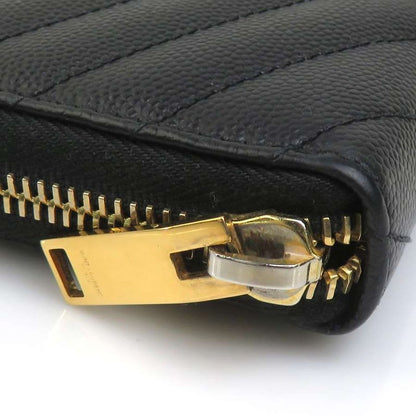 Saint Laurent Round Zipper Long Wallet