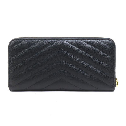 Saint Laurent Round Zipper Long Wallet