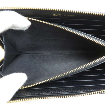 Saint Laurent Round Zipper Long Wallet