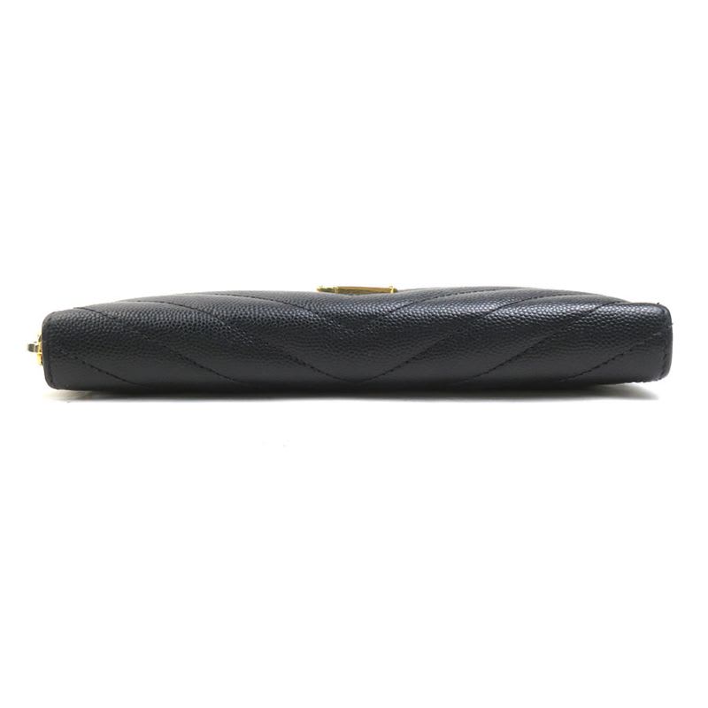 Saint Laurent Round Zipper Long Wallet