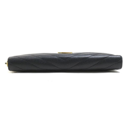Saint Laurent Round Zipper Long Wallet