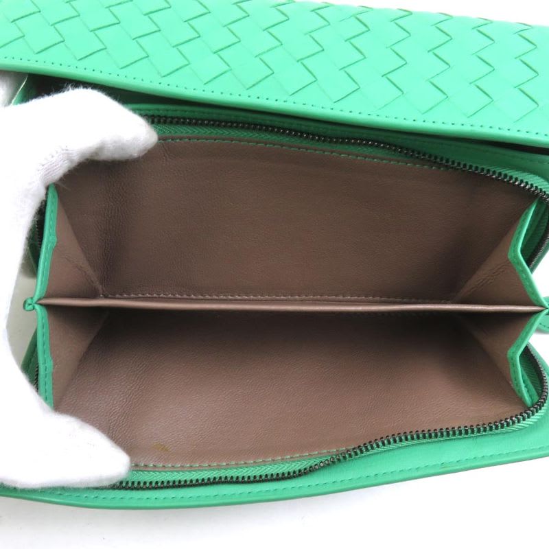 Bottega Veneta Long Wallet Intrecciato