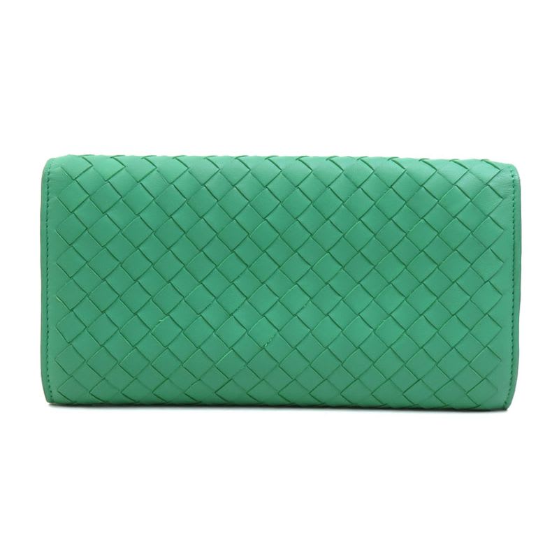 Bottega Veneta Long Wallet Intrecciato