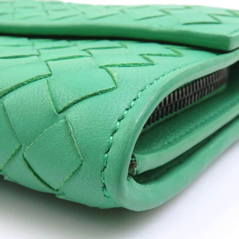 Bottega Veneta Long Wallet Intrecciato