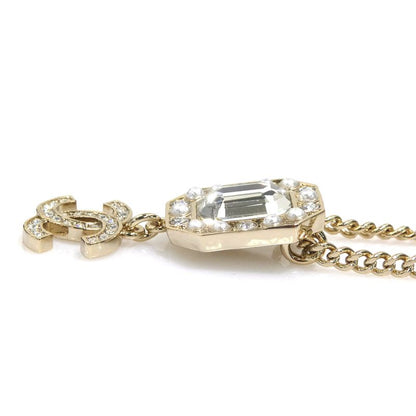 Chanel Crystal Embellished Gold-Tone Necklace