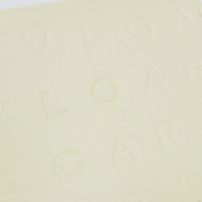Bvlgari Logomania Bifold Wallet Calf Women's