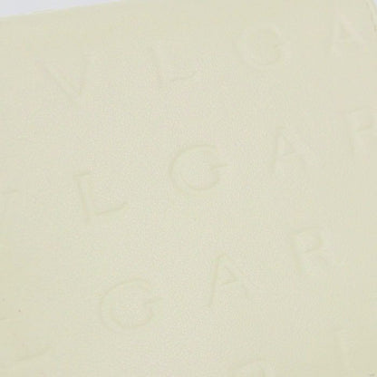 Bvlgari Logomania Bifold Wallet Calf Women's