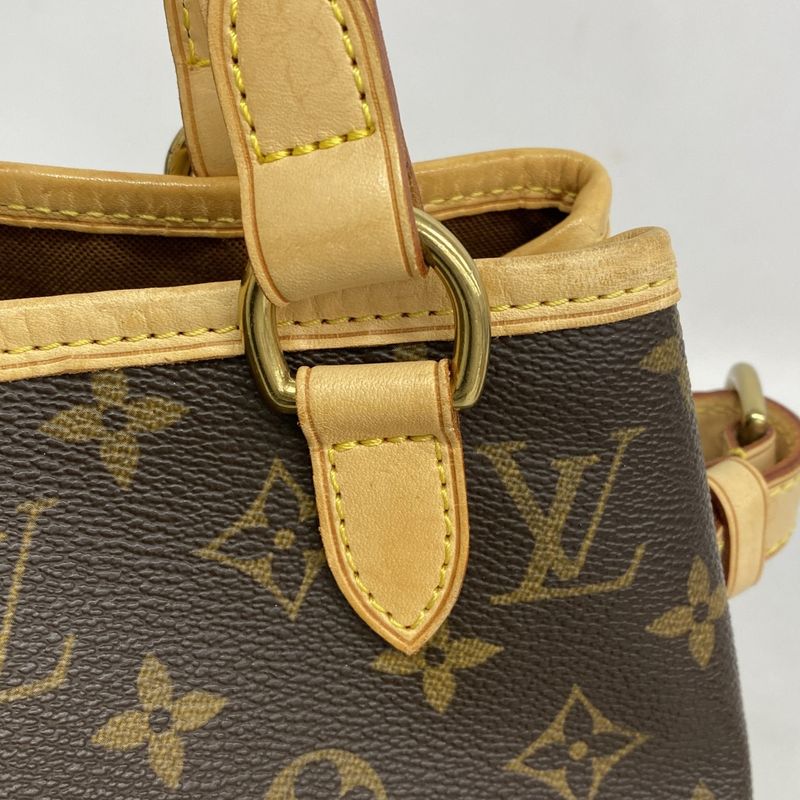 Louis Vuitton Tote Bag Monogram Batignolles M51156 Brown Ladies