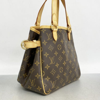 Louis Vuitton Tote Bag Monogram Batignolles M51156 Brown Ladies
