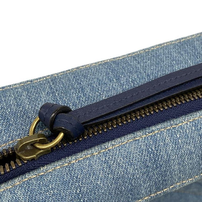 Gucci Shoulder Bag Ggmarmont 447632 Blue X Navy Chain Shoulder Faux Pearl