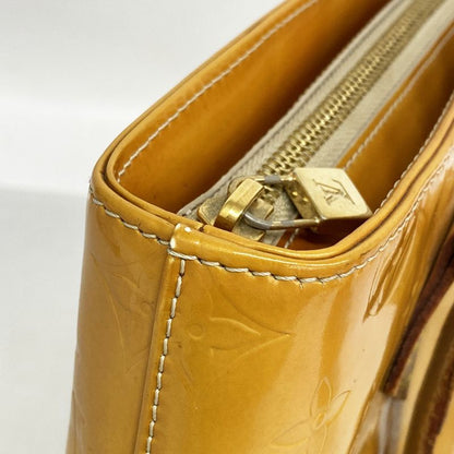 Louis Vuitton Tote Bag Vernis Houston M91004 Beige Ladies