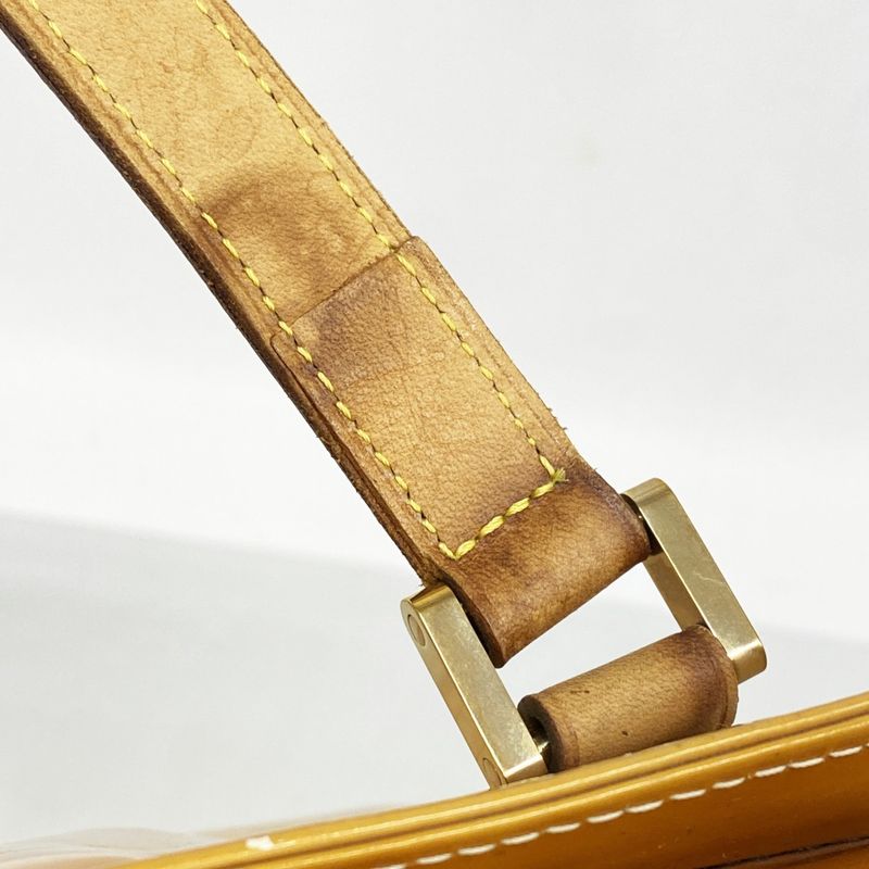 Louis Vuitton Tote Bag Vernis Houston M91004 Beige Ladies