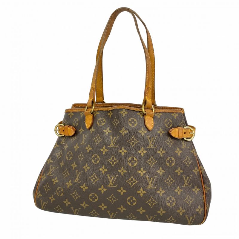 Louis Vuitton Tote Bag Monogram Batignolles Horizontal M51154 Brown Women's