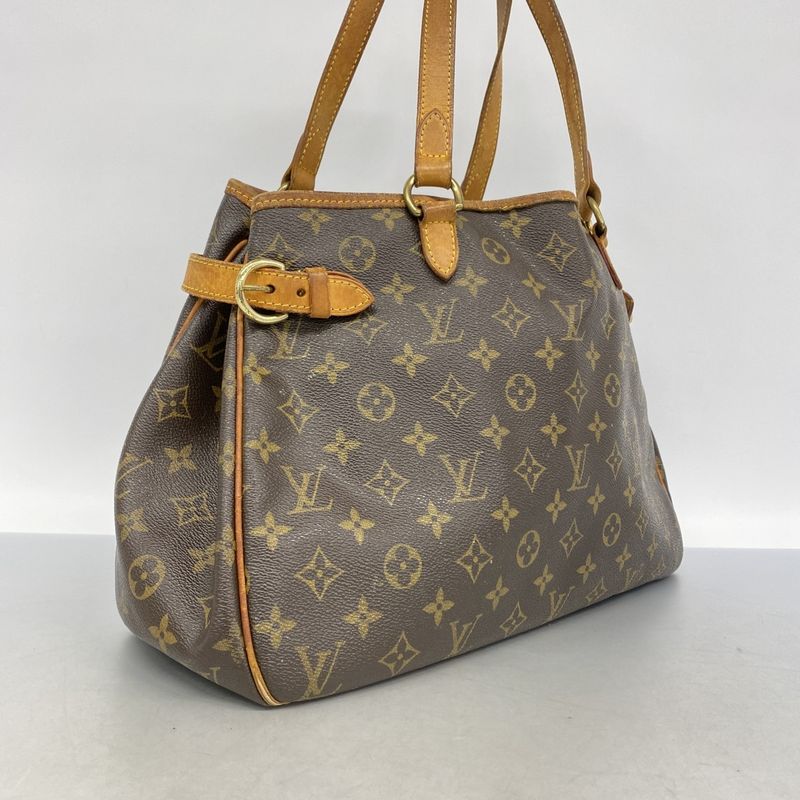 Louis Vuitton Tote Bag Monogram Batignolles Horizontal M51154 Brown Women's