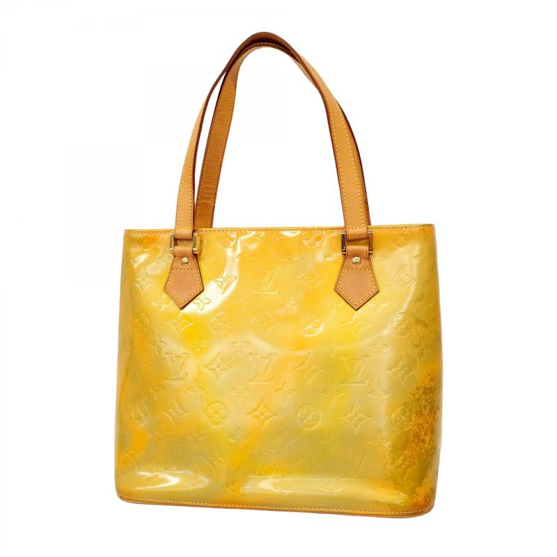 Louis Vuitton Tote Bag Vernis Houston M91053 Gris Ladies